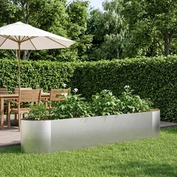 Povišeni vrtni krevet Nehrđajući čelik 220 x 40 x 40 cm Čelik