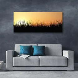 tulup.si Slika na platnu Grass nature rastlin 125x50 cm