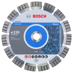 Bosch Dijamantska rezna ploča Best for Stone 2608602645, 230 x 22,23 x 2,4 x 15 mm
