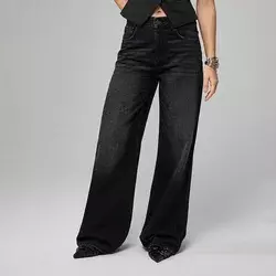 Wide leg farmerke