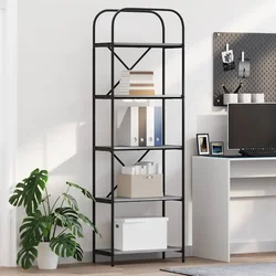 Polica Siva Sonoma 60 x 30 x 183 cm Konstruirano drvo