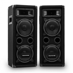 Auna Pro PW-65x22 MKII, par pasivnih PA zvučnika, subwoofer 6.5 , 300 W RMS / 600 W