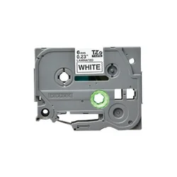 Brother laminated TZe211 6mm White