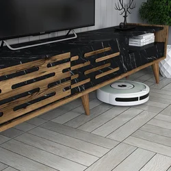 Lessentiel Maison Set TV Komoda i klub sto Šareni