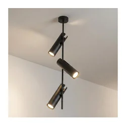 Brilagi - Luster na štapu BRANCH 3xGU10/30W/230V crna