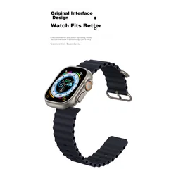 W&P Zamenska narukvica za pametni sat za Apple Watch, Crna