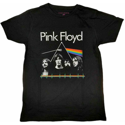Pink Floyd Majica DSOTM Band & Pulse Black L