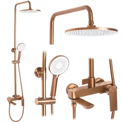 Komplet za prhanje REA AVALON Copper BRUSH