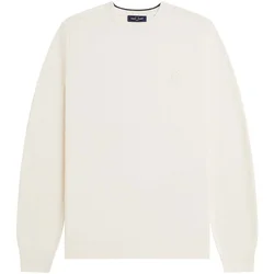 Fred Perry Fp Pique Stitch Jumper Kostanjeva