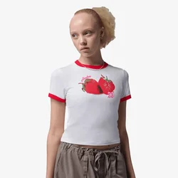 Nike Majica W J STRWBY RINGER TEE