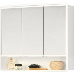 Omarica z ogledalom LYMO (58x49x14,7cm), bela