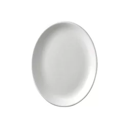 CHURCHILL White plitev ovalni krožnik, dolžina: 203 mm (12 kos)