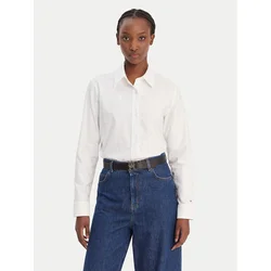 Tommy Hilfiger Srajca WW0WW49386 Bela Relaxed Fit