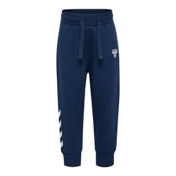 Hummel Športne hlače temno modra/bela