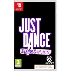 SWITCH Just Dance Decades of Hits (Code in a Box)