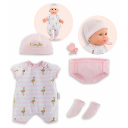 Oblečenie Layette set Mon Grand Poupon Corolle pre 36 cm bábiku od 24 mes CO140550