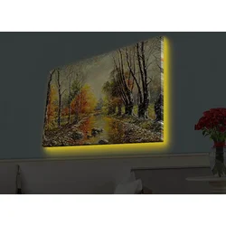 Wallity Slika sa LED osvetljenjem 4570HDACT-067, 45x70 cm