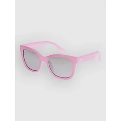 Dot Dash Vortex Shiny Purple Sunglasses flash silver