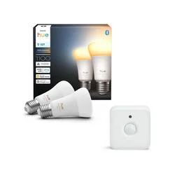 Komplet 2x LED prigušiva sijalica Philips Hue WHITE AMBIANCE E27/8,1W/230V + senzor pokreta