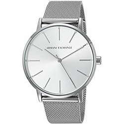 Ročna ura Armani Exchange Lola AX5535 Srebrna