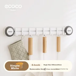 Ecoco Kuhinjski držač sa kukicama, Beli