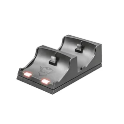 TRUST Punjač za PlayStation DualShock 4 kontrolere GXT 235 Duo Charging Dock (21681) crni