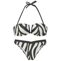 FRENCH CONNECTION Bikini črna/bela