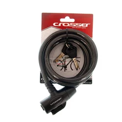 CROSSER Brava za zaključavanje CL-823 10x 1 800mm w bracket crna