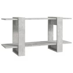 Ormarić za knjige boja betona 100x30x51 cm konstruirano drvo