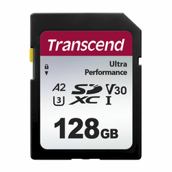 Transcend SDXC 340S 128GB Class 10 UHS-I U3 A2 V30