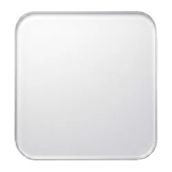 Zamensko staklo za plafonsko svetlo OAK SQUARE E27 32x32 cm, belo