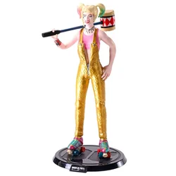 NOBLE COLLECTION - DC - BENDYFIGS - HARLEY QUINN WITH MALLET (BIRDS OF PREY) FIGURA
