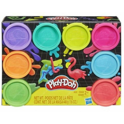 Hasbro Play-doh pakiranje od 8 šalica u neon boji