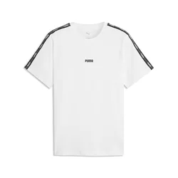 PUMA Tape Tee Men, Clothing, White, L