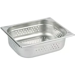 Perforirana gastronorm posoda APS GN 1/1 iz nerjavečega jekla, 530x325 mm, višina 65 mm