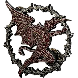Black Sabbath Daemon Ring Odznak 45 mm