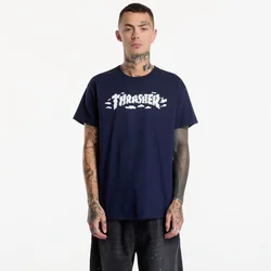 Majice Thrasher Clouds by Spanky T-Shirt Navy S
