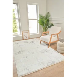 Conceptum Hypnose Tepih Kadifem Kd010, 100x200 cm, Beli