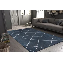Conceptum Hypnose Tepih Funk Chenille 61, 75x150cm, Teget
