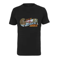 American Life Greetings Tee Black