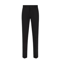 WE Fashion Hlače črna
