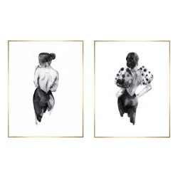 Slike v kompletu 2 ks 30x40 cm Woman Sketch – knor