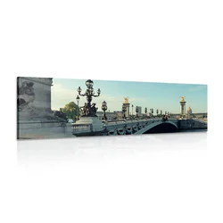Slika most Alexandra III. v Parizu - 90x30