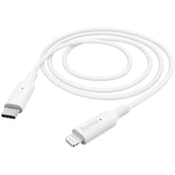 HAMA Kabl USB-C Na Lightning, 1m, Beli, 480 Mbit/S