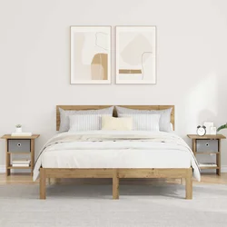 Noćni ormarić s ladicama 2 pcs Umjetnički hrast 41 x 40 x 45 cm