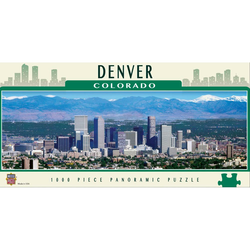 Masterpieces - Puzzle Denver, Colorado - 1 000 kosov