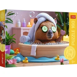 TREFL Puzzle Capybara in the Spa 15433 - 160 delova