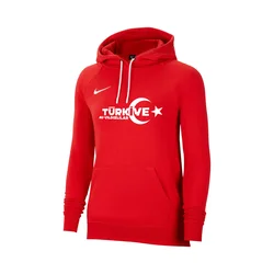 NIKE Športna majica  rdeča / bela