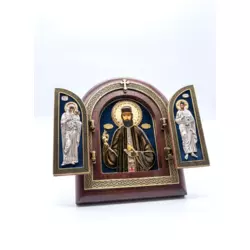 Triptih Sveti Jefrem, 220x255x32mm