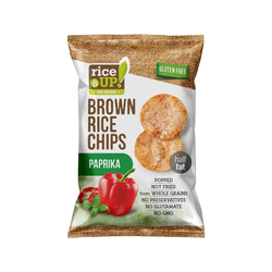 Rice up Čips od pirinča paprika gf 60g